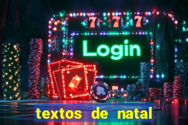 textos de natal para imprimir